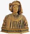 MAESTRO VERROCCHIESCO<br />Busto di Lorenzo il Magnifico<br />1510-1520 ca.<br />terracotta policroma<br />Firenze, Collezione Salvadori Carnevali